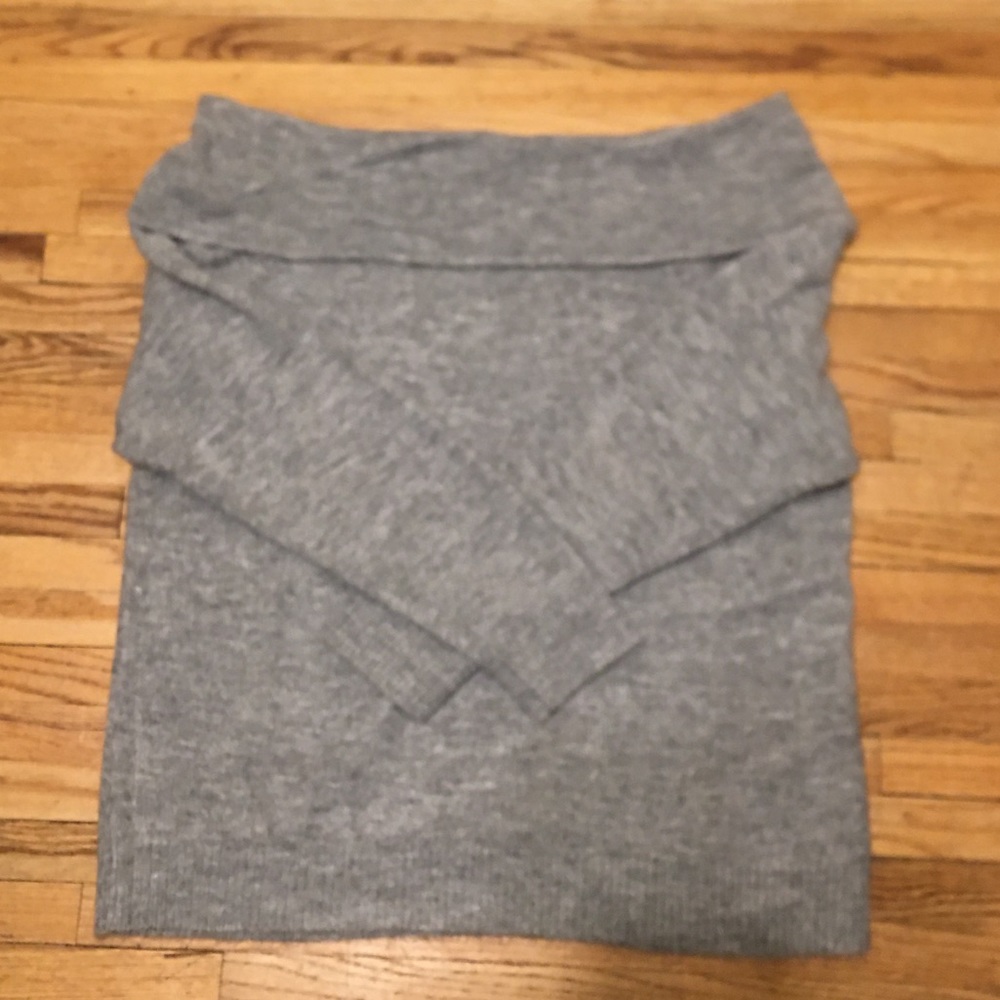 Gray Off Shoulder Sweater from Stitch Fix